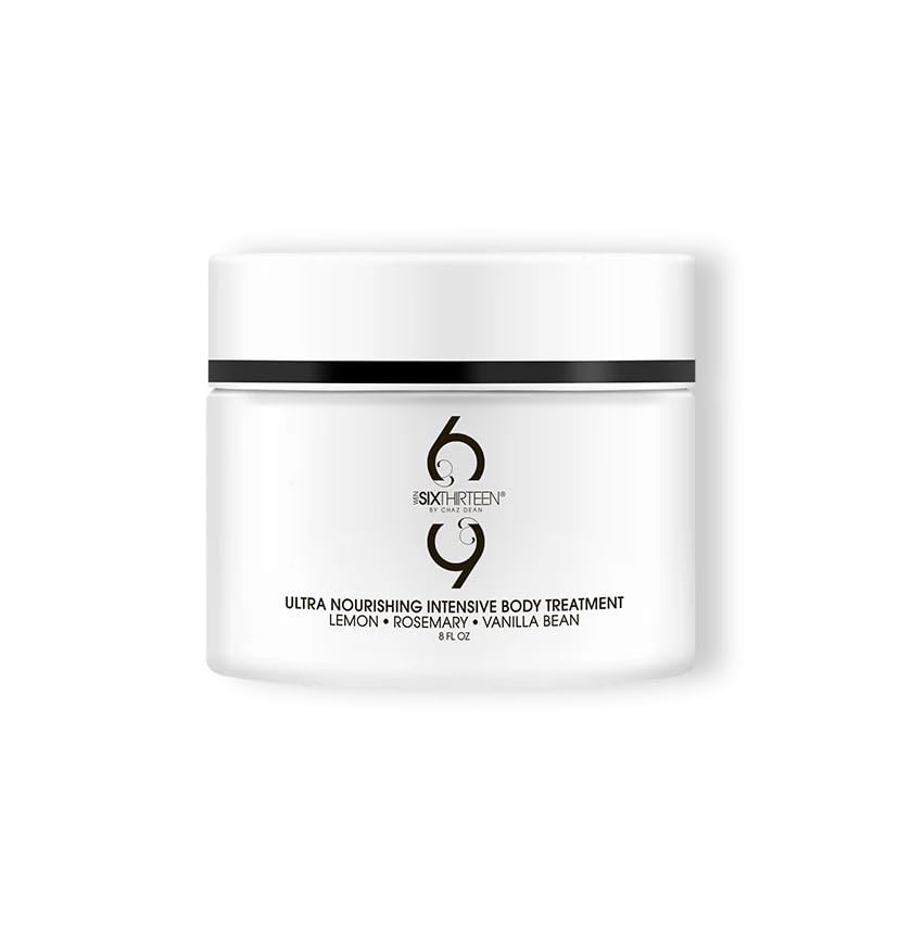 WEN 613 by Chaz Dean Ultra Nourishing Intensive Body Treatment - Body Butter for Extremely Dry Skin, Body Cream Lotion for Women & Men, Skin Care, Thick Moisturizer - 8 Fl Oz Tub (Pack of 1)