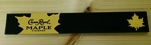 Crown Royal Maple Finished Bar Rail Spill Mat