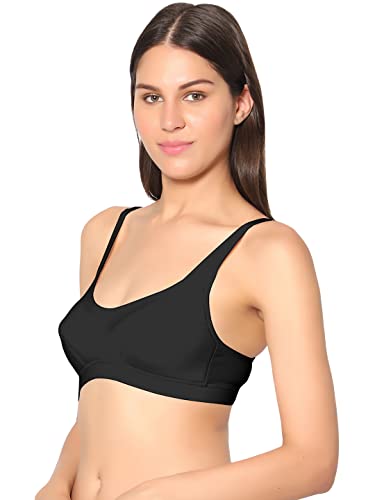 Image of SONARI Dazzle Womens Lightly Padded Minimizer Bra | Non-Wired, Moderate Coverage, Stretch Cotton, Hand Washable, Regular Wear (DB540,Pack of 2)