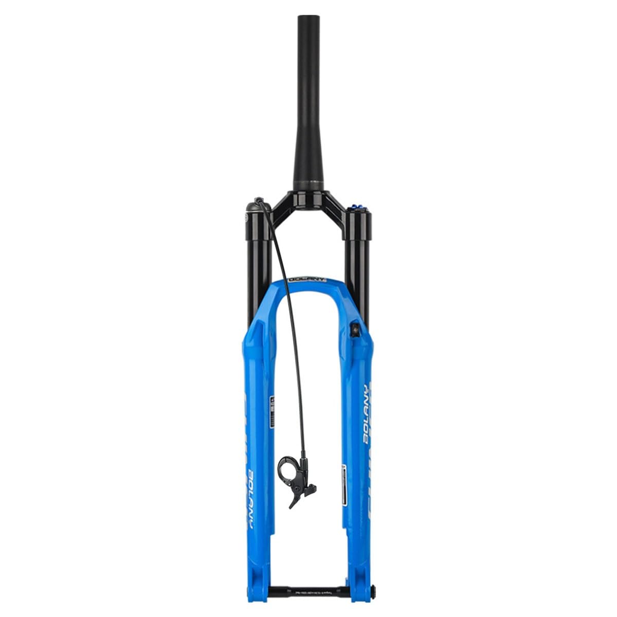 WIQUYBML Mountain Bike Air Suspension Fork 27.5 29 1-1/2'' Tapered Rebound Bikes Front Forks Travel 120mm Thru Axle 15x110mm Adjust Disc Brake