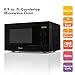 Kenmore 70929 0.9 cu. ft Small Compact 900 Watts 10 Power Settings, 12 Heating Presets, Removable Turntable, ADA Compliant Countertop Microwave, Black