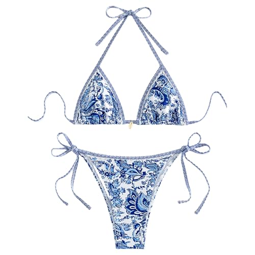 Bikini push up sexy et tanga de plage pour des vacances au soleil réussies