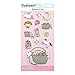 Enesco 4060831 Pusheen and Stormy Magical Kitties Sticker Sheet (13 Piece), Multicolor
