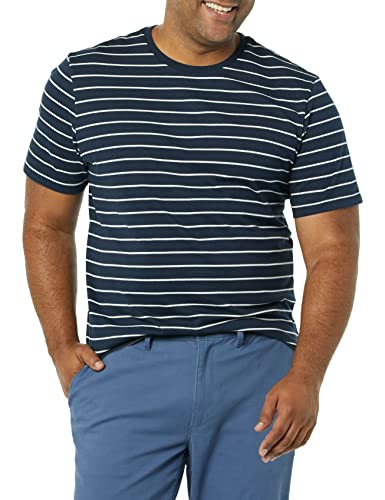 Image of Amazon Essentials Men's Slim-Fit Crewneck Short Sleeve Cotton T-Shirts