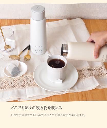 サンコー 電気で沸かせて保温ボトルケトル KGBD25Hサムネイル4