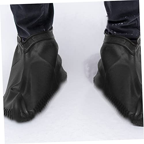 GALPADA 1 Par Cubrezapatos de Silicona Antideslizantes Impermeables para Hombres y Mujeres Reutilizables Flexibles para Viajes y Camping al Aire Libre miniatura 7