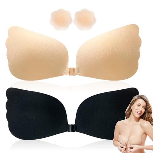 Auirshiky Soutiens-Gorge AutoadhéSifs, Coque Soutien Gorges, Soutien Gorge sans Bretelles, Coque Adhesive Soutien Gorge, Soutien Gorge Adhesif Push Up,...