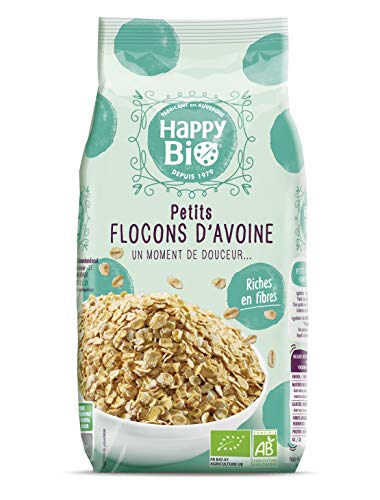  Happy Bio Petits Flocons d'Avoine Bio 500 g