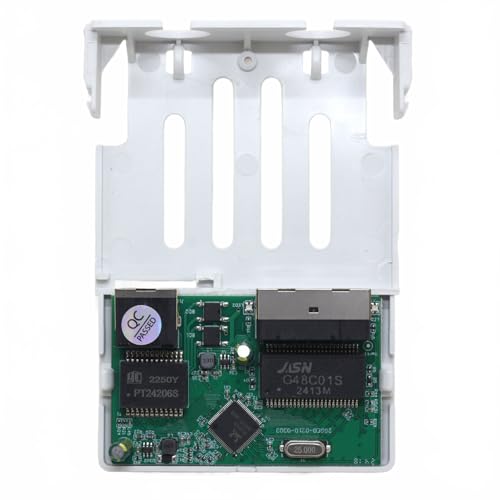 Extensor PoE de 1 a 2 Gigabit, Repetidor en Cascada para Exterior, Interruptor PoE de 3 Puertos Resistente a la Lluvia miniatura 4