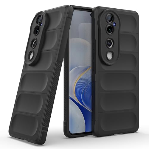 Image of Zapcase Back Case Cover for Vivo V40 Pro 5G | Compatible for Vivo V40 Pro 5G Back Cover | Liquid Silicon Magic Case with Camera Protection | Black