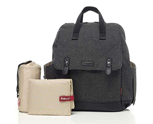babymel robyn convertible backpack black