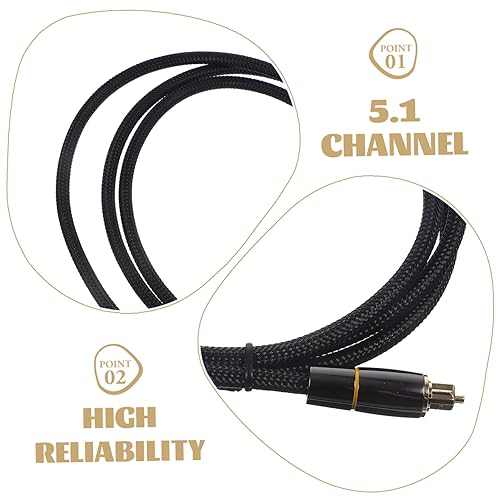 Cable de fibra óptica para audio resistente al óxido Uonlytech con alta fiabilidad digital 4
