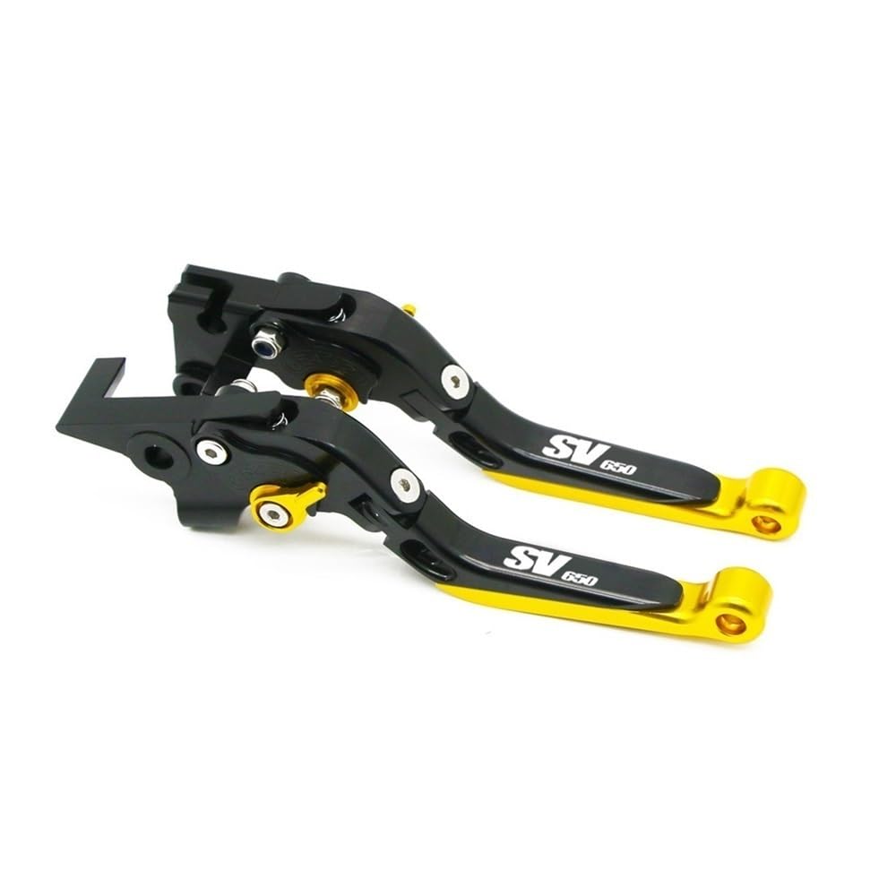 Yfdkesy Bkglbkgl Brake Clutch Levers Handle For Sv650 Sv650s Sv 650 1999-2009 Motorcycle Accessories Adjustable Folding Extendable Brake Clutch Levers Handle