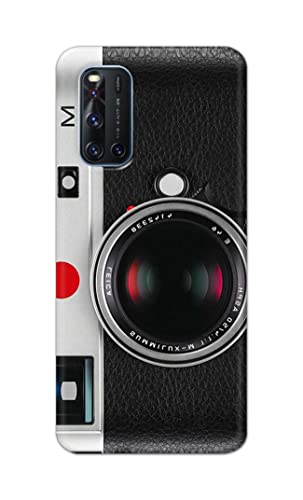 Image of Printed Hard Back Cover Case for Vivo V19 Back Cover (Vintage Camera) -702