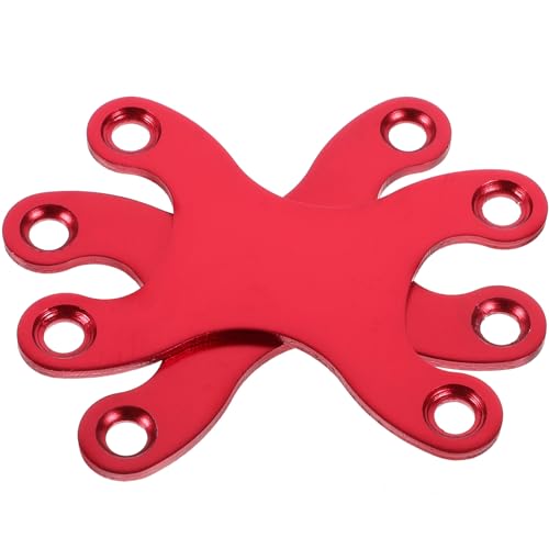 Hemoton 2Pcs Sink Skateboard Gasket Washers Durable Multi Function Support Accessories for Skateboard Repair Sturdy Aluminum Design Rounded Corner for All Skateboard