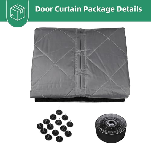 54% Off Insulated Magnetic Door Curtain for Winter - Image 8