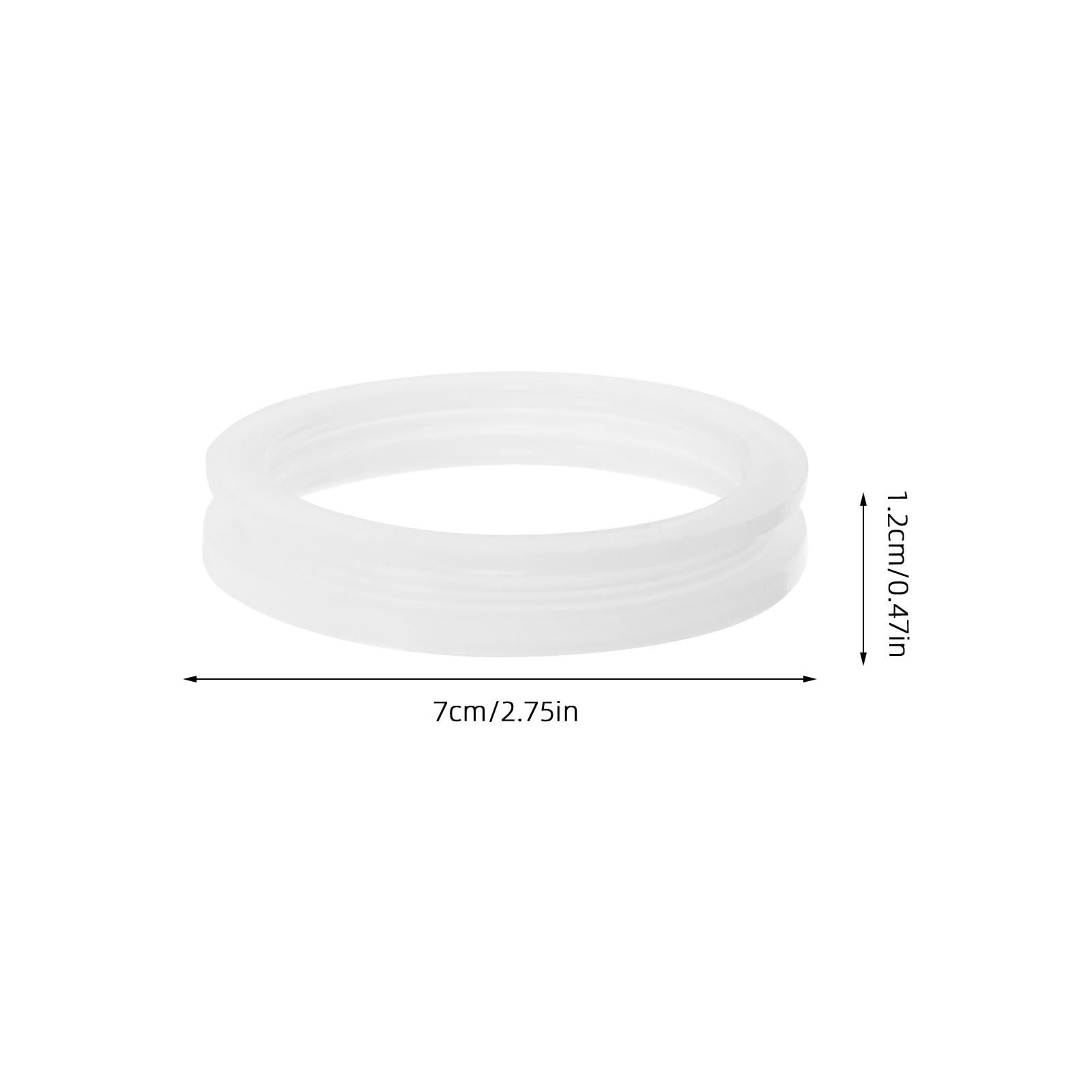 72 Juntas Tóricas de Silicona para Calentadores Solares de Agua Anillos de Sellado de 58 MM para Tubos Colectores Solares Kit de Reparación Resistente a Fugas y