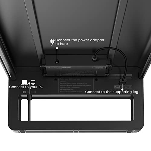 VAYDEER Dual Monitor Stand Aluminum Monitor Riser with Wireless Charging and 4 USB 3.0 Hub Ports Metal Strong&Sturdy for PC Monitor Laptop TV Printer Space Saving Desk Organizer by VAYDEER - Image 6