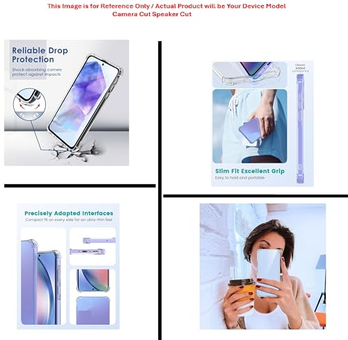 Image of Compatible for [ Realme GT 7T ] Bumper Back Case Cover for [ Realme GT 7T ] - Transparent