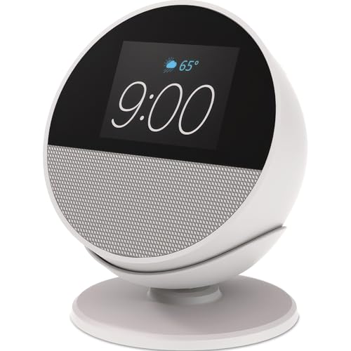 �v���~�A�����߉\���C�f�X�N�g�b�v�X�^���h �X�|�b�g�p(2024�N����) - �}�E���g�A�N�Z�T���[�AEch0 Spot & Homepod Mini�Ƀt�B�b�g�A360°��]�A�X�΁A����~�߃x�[�X(�z���C�g)