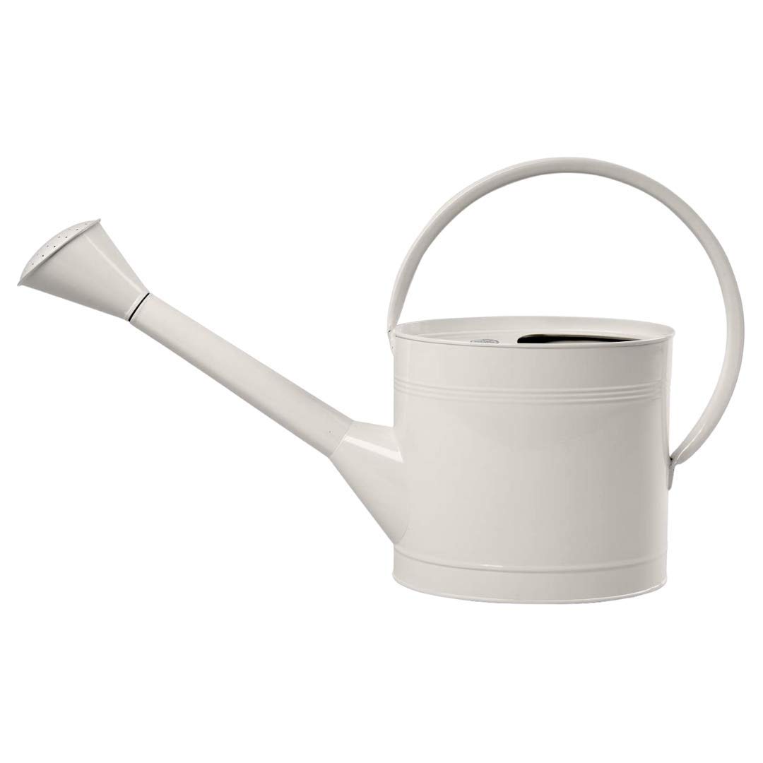 Burgon & Ball Stone Grey Waterfall Watering Can, 5 Litre Capacity,