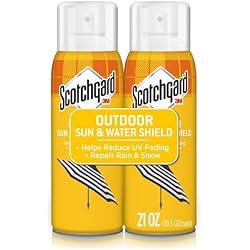 Scotchgard Sun and Water Shield, Repels Water, 10.5 Fluid Ounces (2 Cans)