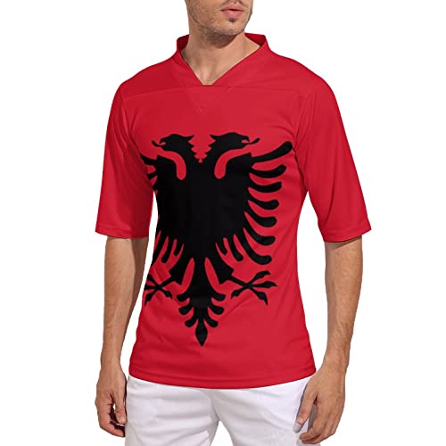 Vnurnrn Albania Flag Men's Training Jersey
