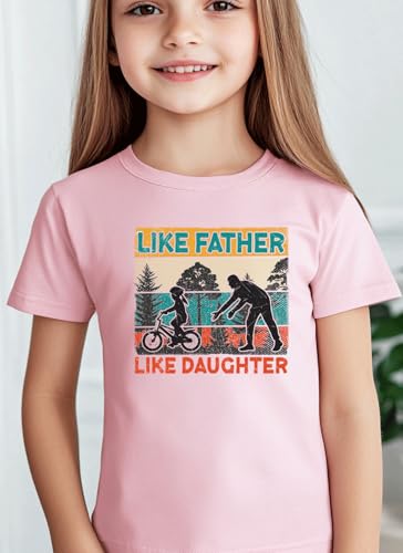Kids Toddler Baby Boys Girls Father's Day T-Shirt Short Sleeve Funny Letters Graphic Tee Cotton Top2