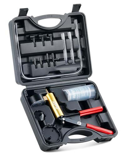 Orion Motor Tech Brake Bleeder Kit with Hand Pump and Pressure...