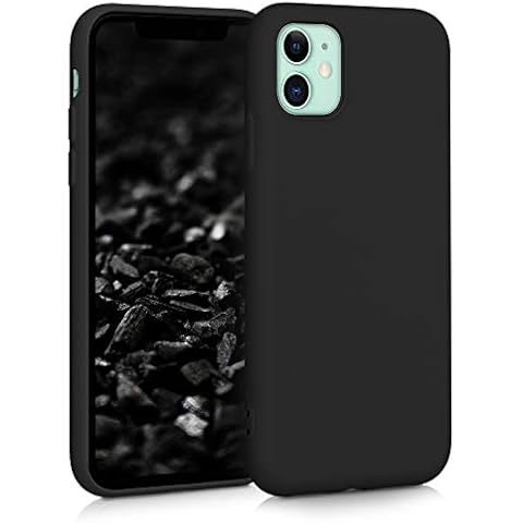 kwmobile Housse iPhone 11 Noir Mat Cover
