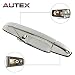 AUTEX Chrome Exterior Door Handle Front Right Passenger Side Compatible with 2007 2008 2009 2010 2011 2012 2013 Cadillac Escalade GMC Sierra Chevy Silverado 1500 2500 3500, 80545 15915150