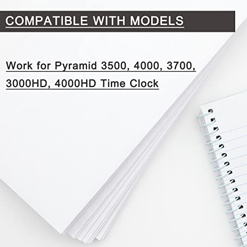 Cinta para reloj de tiempo Pyramid 4000R, paquete x4 miniatura 4