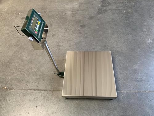 Báscula de piso BenchTek 18x18 pulgadas 400 lb NTEP miniatura 4