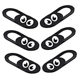 IWOWHERO 6 Stück Teiliges Webcam Cover für Laptop und Notebook Ultra dünner Langlebiger Kamera Schutz Installieren Schützt Privatsphäre vor Spionage Geeignet für PC und Tablet