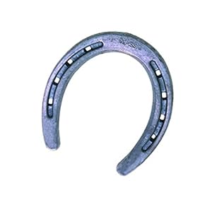 Diamond Farrier DC00B Horseshoe 00 Classic Plain, 20-Pair