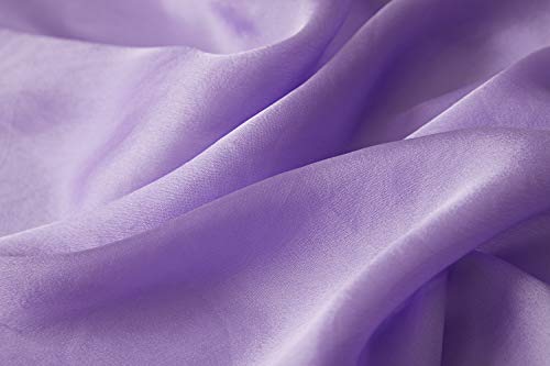 Women Small Square Silk Scarfs 100% Real Mulberry Silk 21" Hair Neck Scarves4