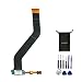 Sunways Charger Dock Connector Micro USB Battery Charging Port Flex Cable for Samsung Galaxy Tab 4 10.1 T530 T531 with Device Opening Tools