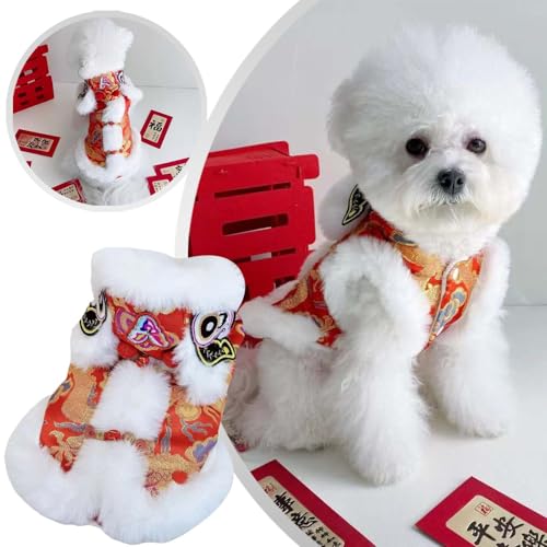Disfraz de León para Perro Año Nuevo Chino Talla S miniatura 6