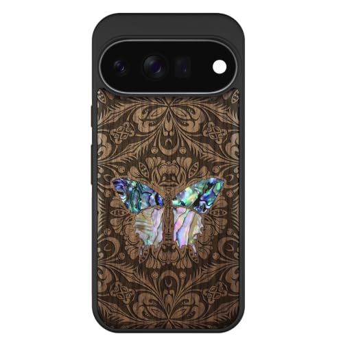 Coque Pixel 11 antichoc en bois | Protégez votre écran avec style et MagSafe