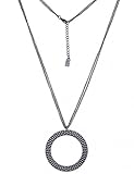 musterring evolution select stoffe Lange Modeschmuck-Kette 85cm + Verlängerung