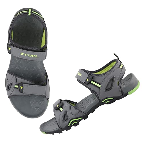 Image of FUEL Thar Sandals & Floaters for Mens & Boys Comfortable & Lightweight Dailywear, Anti-Skid Flexible & Breathable for Running, Walking Stylish Casual Sandal for Outdoor Footwear For Gents