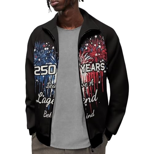 Image of Men's Lightweight Jackets Casual Full Zip Fleece Jacket Men Coats Fashion Long Sleeve Sweatshirt