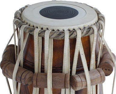 Image of SG Musical Tabla Set with Wooden Tabla Drums, Bayan, Dayan, Tabla Cushion and Hammer