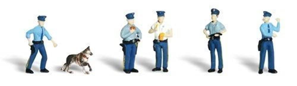 Woodland ScenicsA1822 Policemen HO WOOU9122