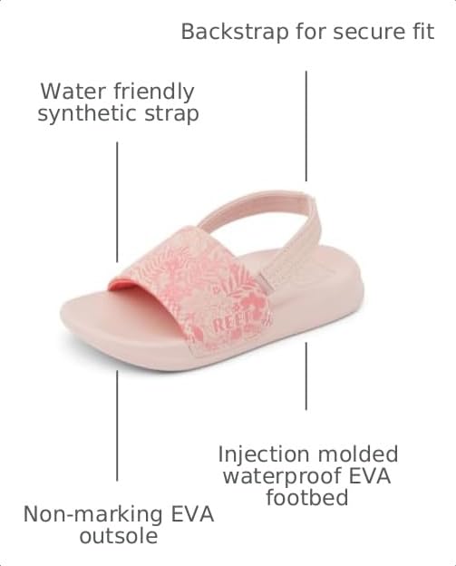 Image of REEF Girls Toddler /Little Kids One Slide Sandal