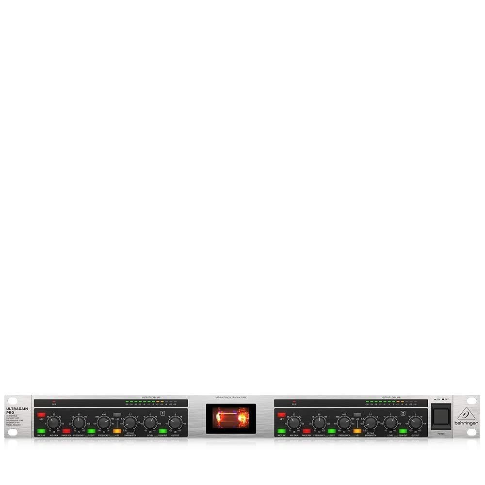 Amazon | behringer ベリンガー 真空管2chマイクプリアンプ ULTRAGAIN 