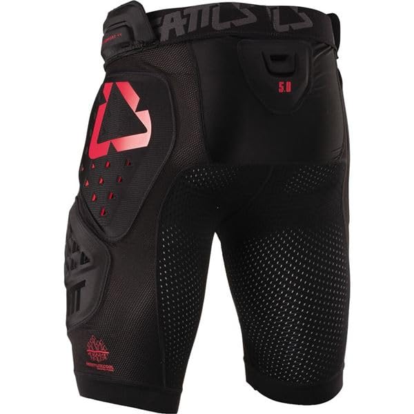 Leatt 3DF 5.0 Impact Shorts, Black