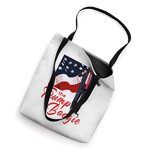 Bolso tipo tote con diseño de Donald Trump bailando, para rallys y eventos patrióticos miniatura 2