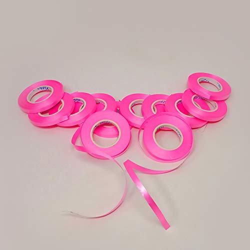 Image of AMFIN Curling Ribbons for Balloons - Pink (Pack 12)