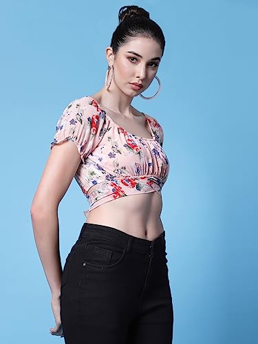 Image of OOMPH! Women's Floral Relaxed Fit Top
